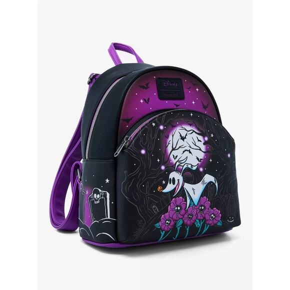 Loungefly Disney The Nightmare Before Christmas Zero Mini Backpack - Picture 2 of 4